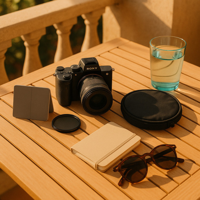 accessoires photo lumière méditerranéenne