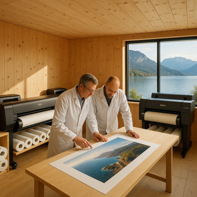 Atelier d'impression Fine Art à Annecy