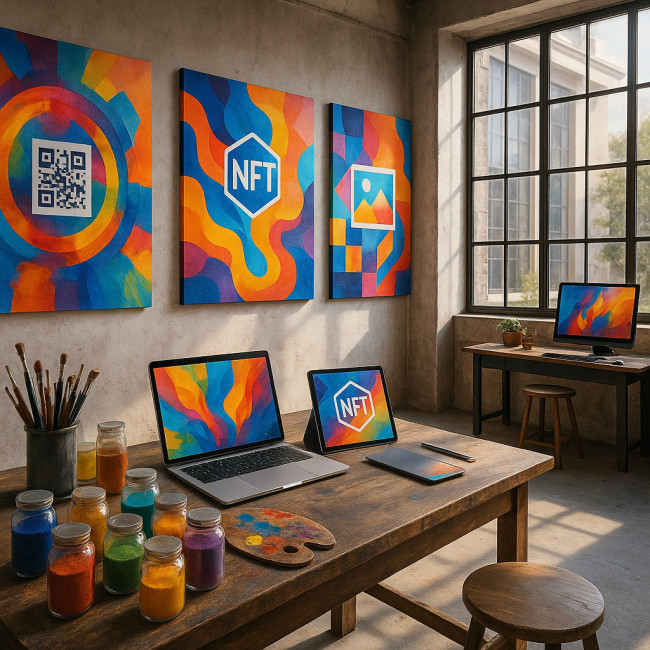 atelier moderne d'artiste en 2025