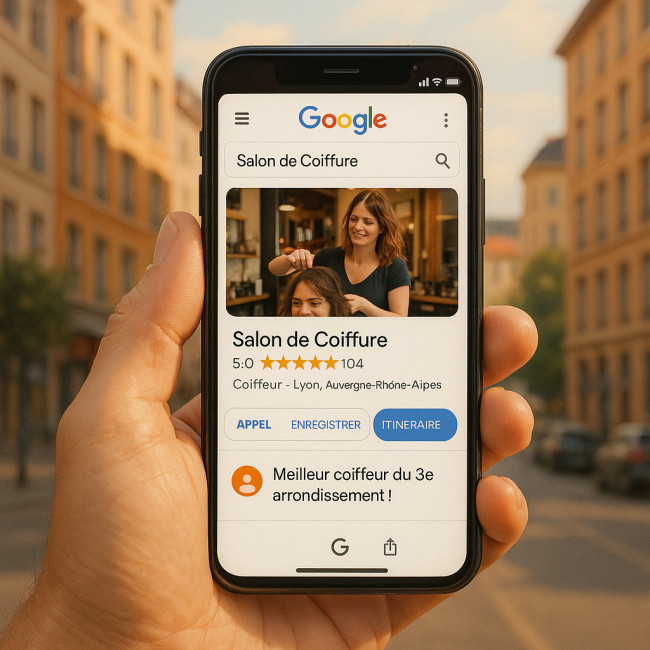 avis clients 5 étoiles pour un coiffeur lyonnais