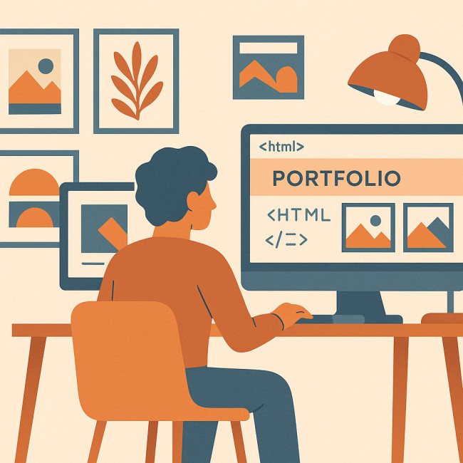 Artiste optimisant les balises images de son portfolio d'estampes