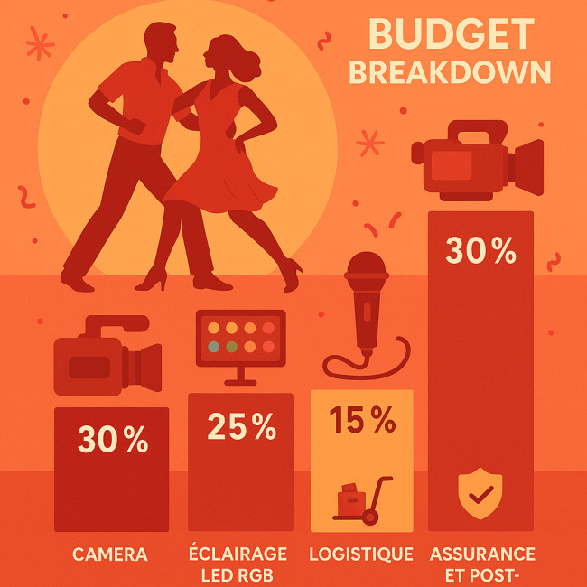 Infographie budget clip salsa