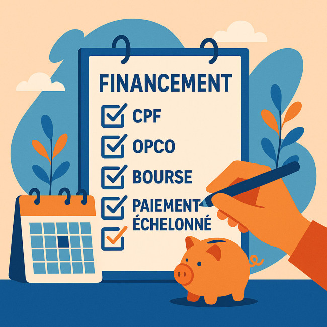 Check-list stratégie de financement de formation