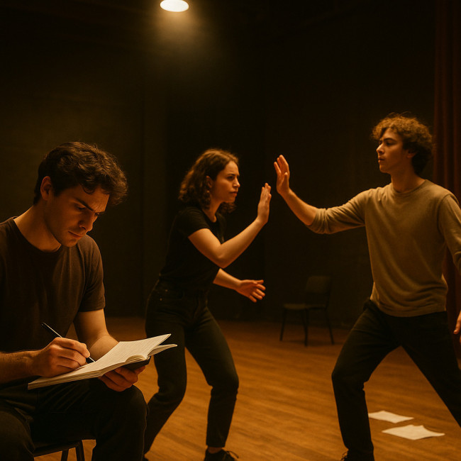 Trois acteurs illustrent Stanislavski, Meisner et Chekhov