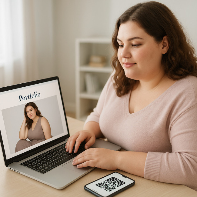 Diffusion digitale d'un book modèle grande taille
