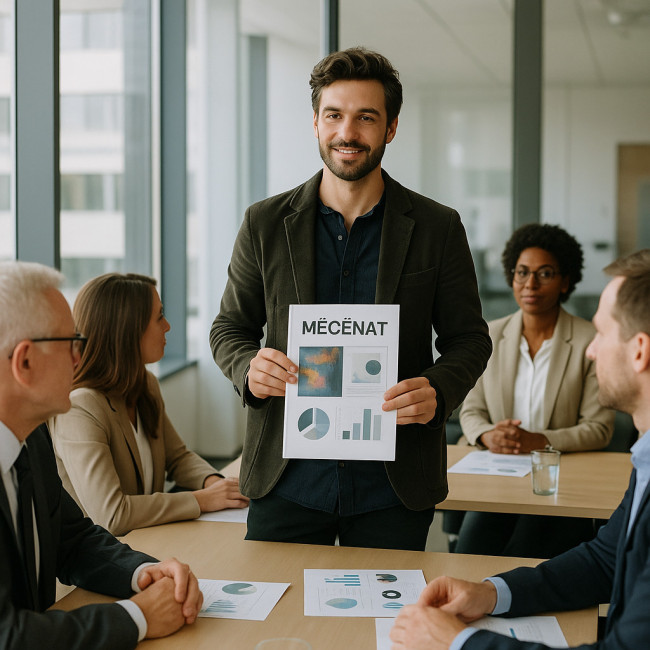 Présentation dossier mécénat formation