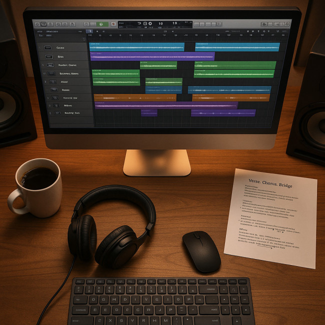 illustration package audio remote pop-rock