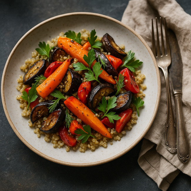 Scène de photographie culinaire professionnelle