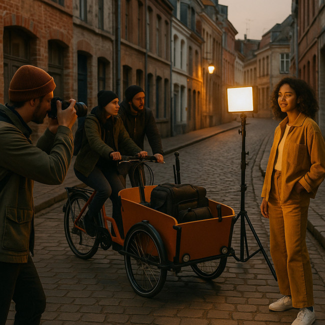 Shooting photo durable dans le Vieux-Lille