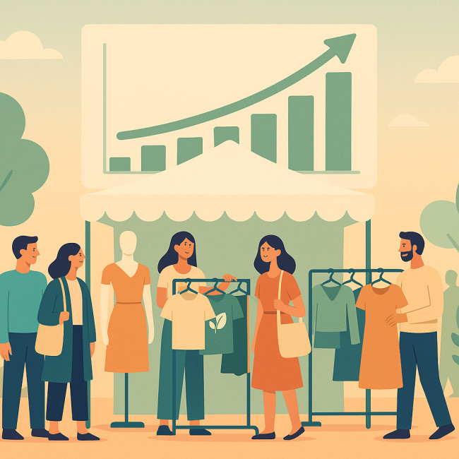 Illustration du retour sur investissement d'un stand sur un festival mode