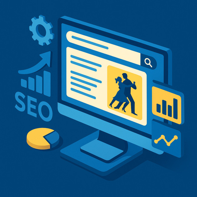 visualisation SEO profil danseur