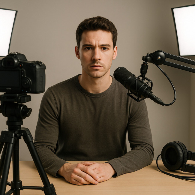 setup home studio pour audition en ligne