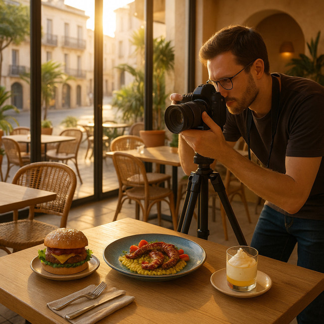 Shooting culinaire dans un restaurant montpelliérain