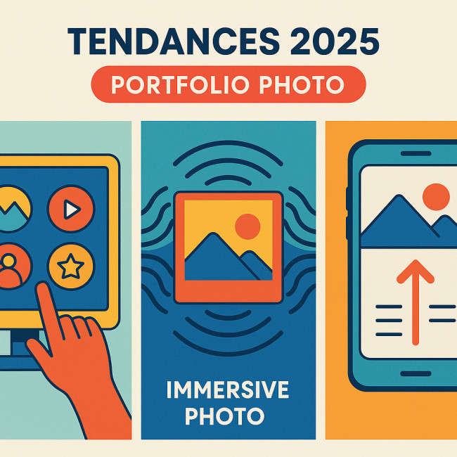 infographie des tendances portfolio 2025